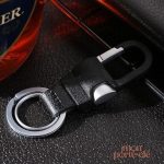 Porte-clé cuir design Greenwich pour vos clés