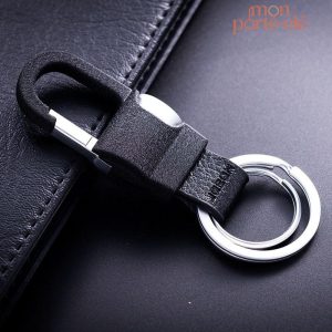 Porte-clé Greenwich en cuir durable et stylé