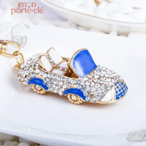 Porte-clé automobile avec éclat unique