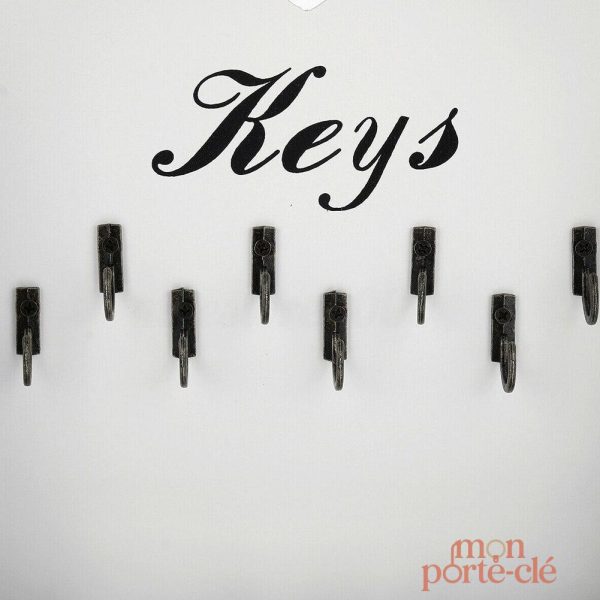Porte-Clé Mural en Bois, accessoire utile et esthétique