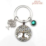 Porte-clé design Celte en forme d'arbre