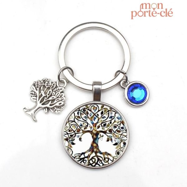 Porte-clé symbolique Arbre de Vie