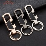Design moderne de porte-clé multifonction en acier