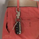 Porte-Clé LED en acier, idéal pour un usage quotidien