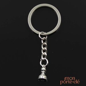 Accessoire de porte-clé inspiré des échecs