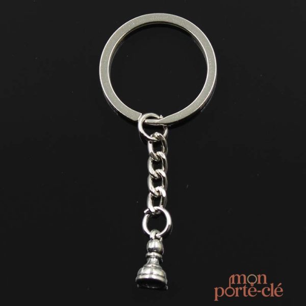 Accessoire de porte-clé inspiré des échecs