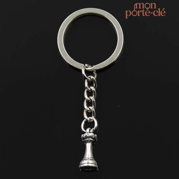 Porte-clé échecs unique pour collectionneurs