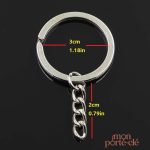 Porte-clé échecs pratique et stylé à emporter