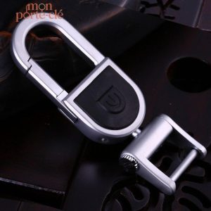 Gadget pratique pour hommes, porte-clé en acier stylé