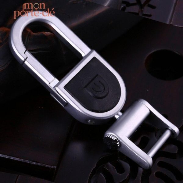 Gadget pratique pour hommes, porte-clé en acier stylé