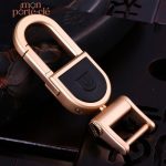 Accessoire masculin, porte-clé en acier résistant