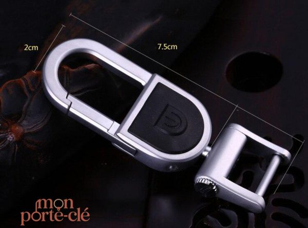 Porte-clé en acier, gadget indispensable pour hommes