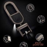 Porte-clé homme, allié du quotidien en acier