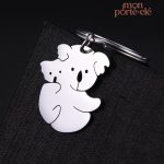 Porte-clé koala câlin en peluche douce et adorable