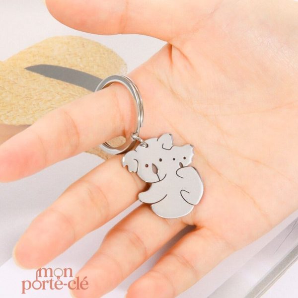 Porte-clé koala mignon pour un accessoire tendance