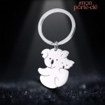Porte-clé en forme de koala, parfait pour les collectionneurs