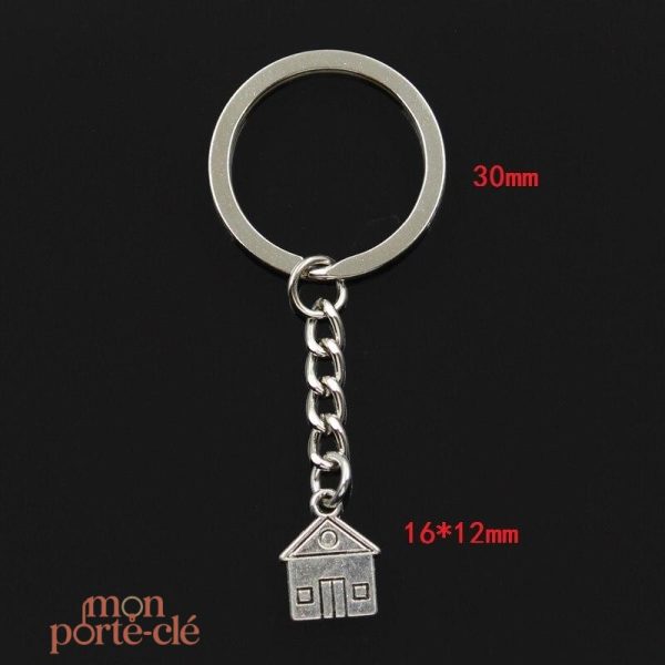 Accessoire pratique et esthétique, porte-clé Maison