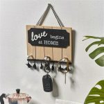 Porte-clé mural L'Entrée Cosy pour un rangement pratique