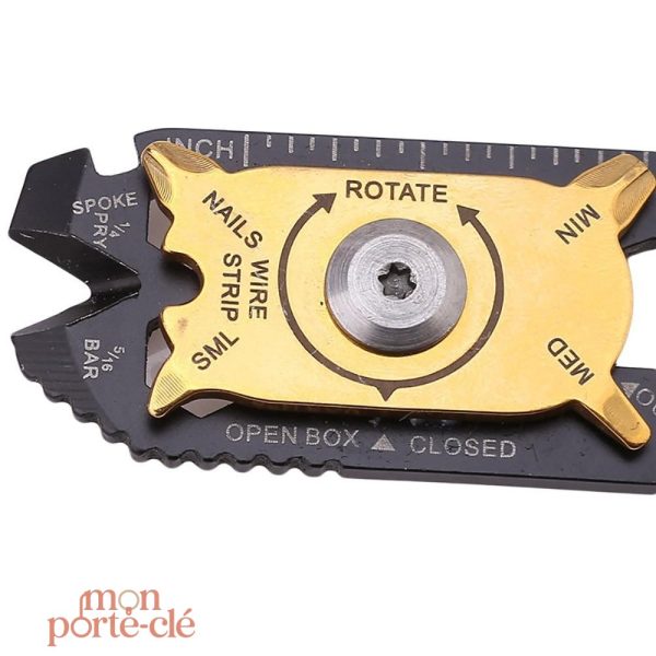 Porte-Clé 20 en 1, l'allié des petites réparations