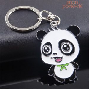 Porte-clé Panda Kawaii mignon et coloré