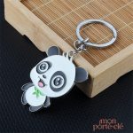 Porte-clé Panda Kawaii, idéal pour les fans d'animaux