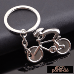 Porte-clé vélo original en métal design unique