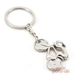 Porte-clé original en forme de vélo coloré