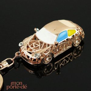 Porte-clé voiture luxe artistique élégant et pratique