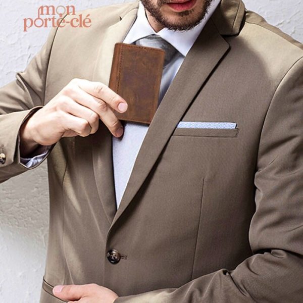 Accessoire homme pratique : porte-clé et porte-monnaie