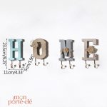 Porte-clé mural moderne pour une entrée accueillante