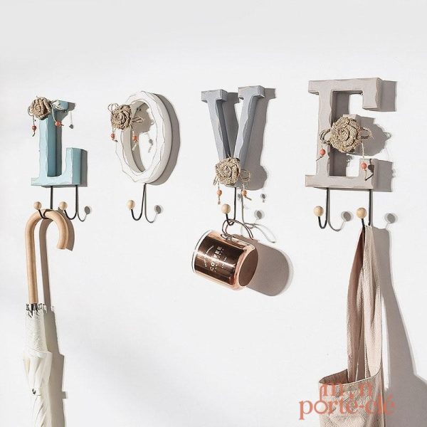 Porte-clé mural élégant pour un intérieur chaleureux