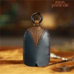 Porte-clé en cuir élégant et durable