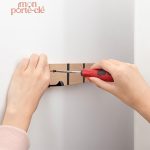 Porte-Clé Mural en Bois Durable et Chic