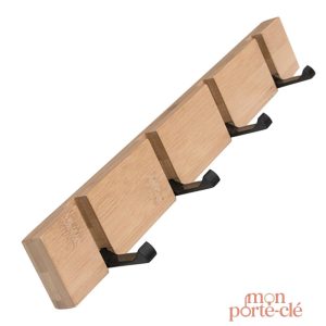 Support Mural pour Clés en Bois