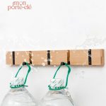 Porte-Clé Mural Design en Bois