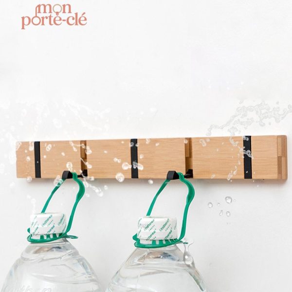 Porte-Clé Mural Design en Bois