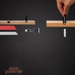 Accessoire Mural pour Clés en Bambou