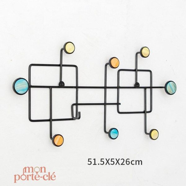 Porte-Clé mural élégant pour organiser vos clés avec style