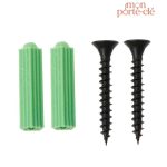 Porte-Clé mural artistique avec roses vintage