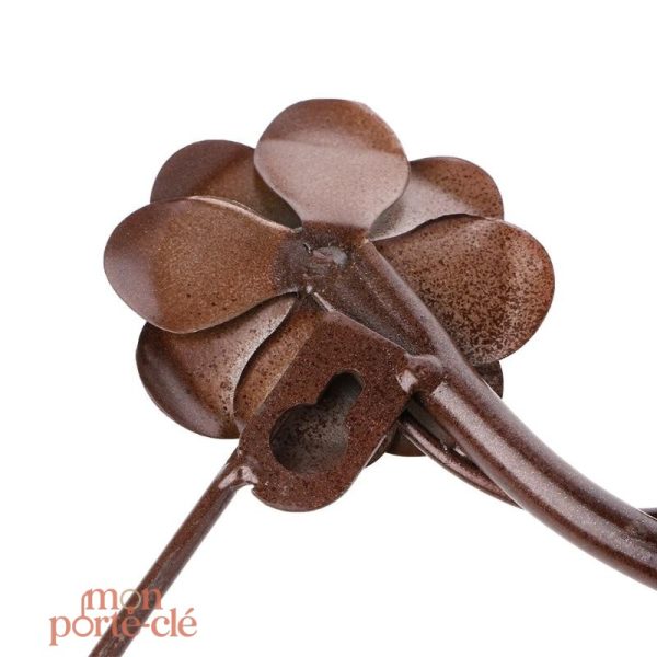 Porte-Clé Mural avec motifs vintage de fleurs