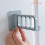 Porte-Clé Mural Rabattable, solution gain de place