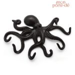Porte-clé mural décoratif La Pieuvre