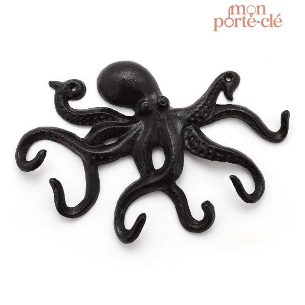Porte-clé mural décoratif La Pieuvre