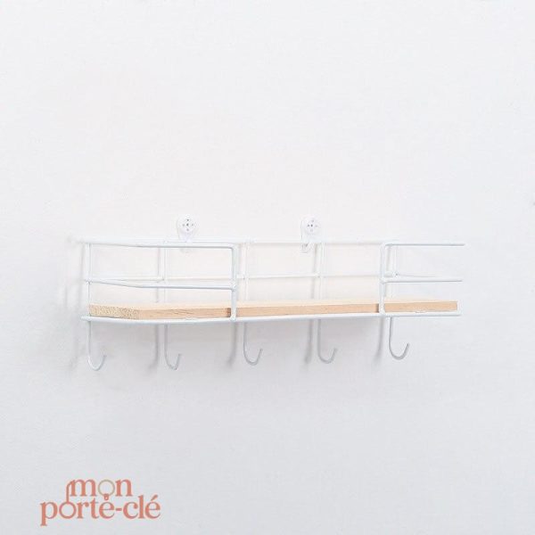 Rangement mural pour clés, idéal pour la maison