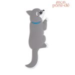 Porte-clé mural en métal animaux