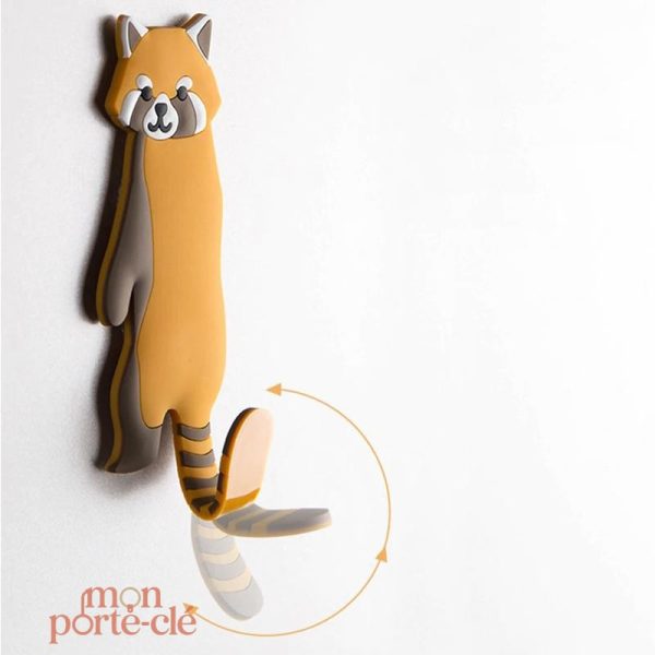 Porte-clé mural animaux décoratif - vue 6