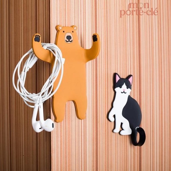 Porte-clé mural animaux décoratif - vue 8
