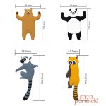 Porte-clé mural animaux décoratif - vue 11