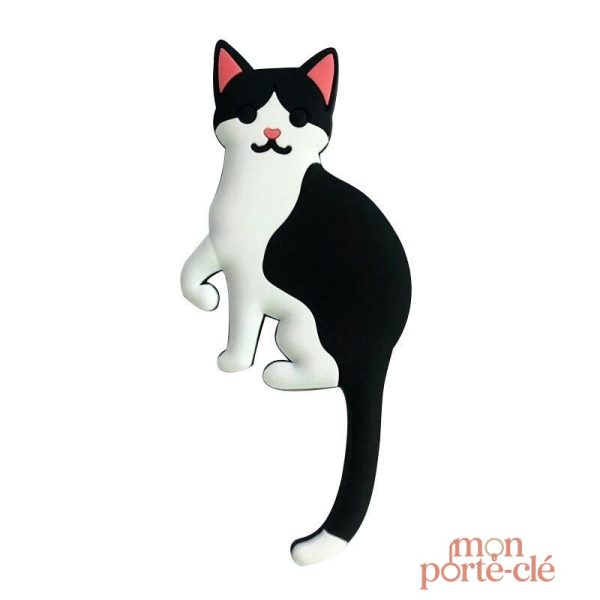 Porte-clé mural coloré avec animaux