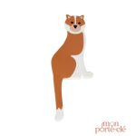 Porte-clé mural amusant avec motifs d'animaux